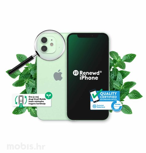 Renewd® iPhone 12 64 GB: zelena