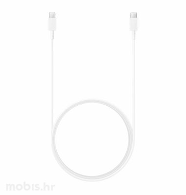 Samsung kabel C-C 180 cm, 3A: bijeli