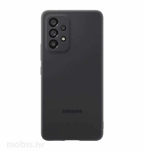Samsung Silicone Cover Galaxy A53: crna