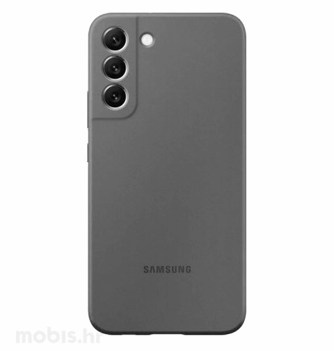 Samsung Silicone Cover Galaxy S22 Plus: crna