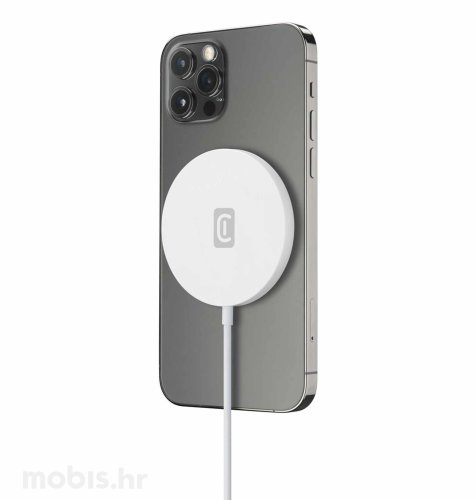Cellularline Mag bežični punjač 7.5W za iPhone: bijeli