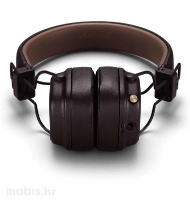 Marshall Major 4 Bluetooth slušalice: smeđe