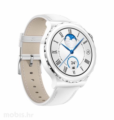 Huawei Watch GT 3 Pro pametni sat 43mm: Ceramic (kožni remen)