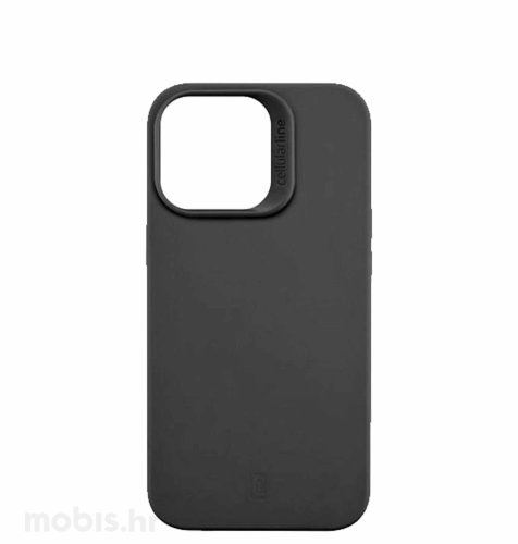 Cellularline silikonska zaštita za uređaj iPhone 14 Pro: crna