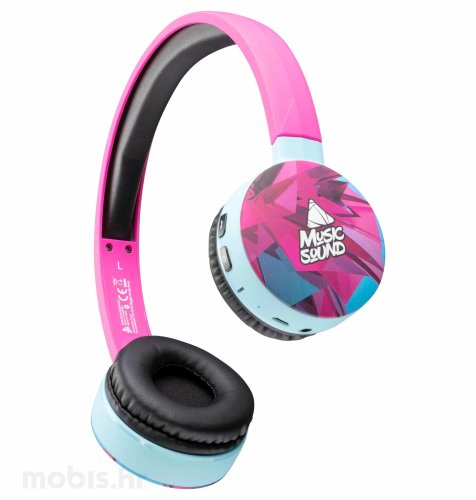 Cellularline slušalice BT Fan: roze