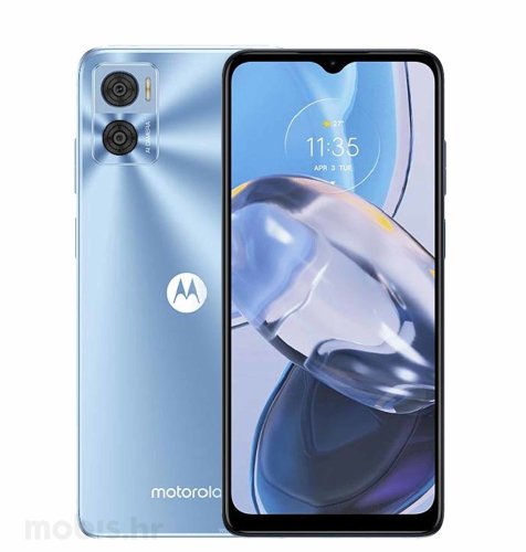 Motorola E22 4GB/64GB: plava