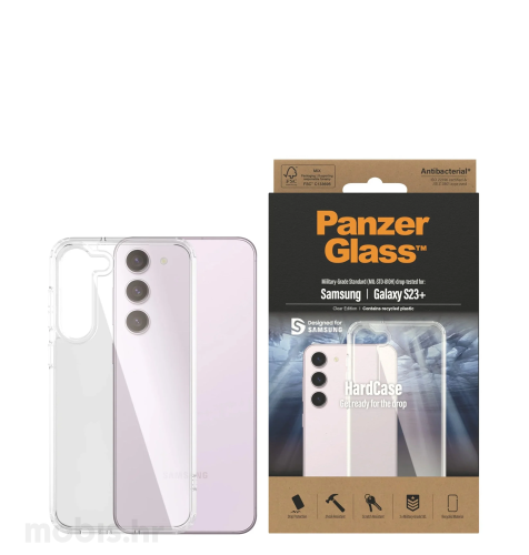 PanzerGlass tvrda zaštitna maska za Samsung Galaxy S23+: antibakterijska