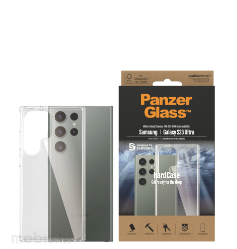 PanzerGlass tvrda zaštitna maska za Samsung Galaxy S23 Ultra: antibakterijska