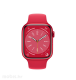 Apple Watch Series 8 GPS 41mm Red Aluminium Case with Red Sport Band - Regular, pametni sat: crveni