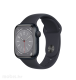 Apple Watch Series 8 GPS 45mm Midnight Aluminium Case with Midnight Sport Band - Regular, pametni sat: crni