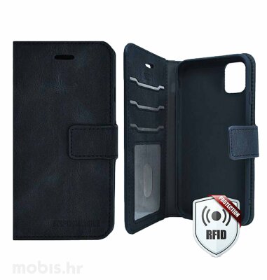 MaxMobile Book torbica Samsung Galaxy A34 5G Wallet Anti RFID, crna