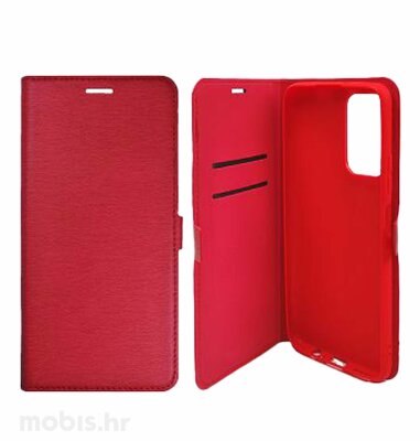MaxMobile Book torbica Xiaomi Redmi Note 12 4G Slim, crvena