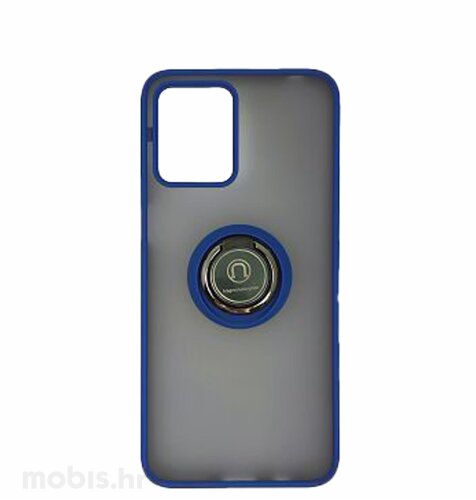 MaxMobile TPU Motorola Moto G53 Matte blue with ring