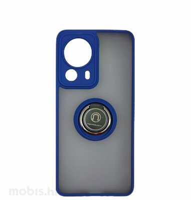 MaxMobile TPU Xiaomi 13 Lite 5G Matte blue with ring