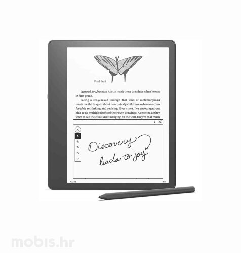 E-Book Čitač Amazon Kindle Scribe Basic 2022, 10.2“: Crni