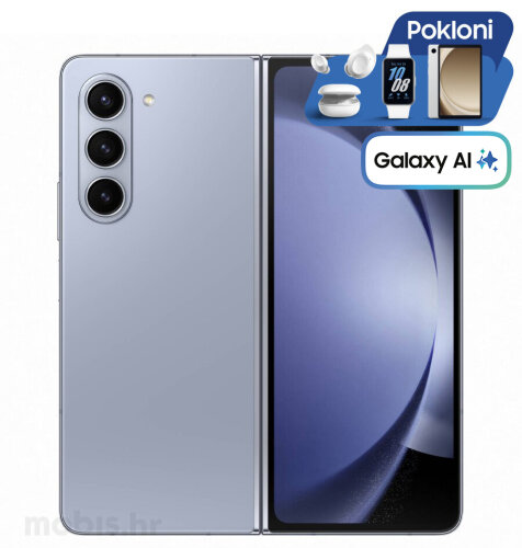  Samsung Galaxy Z Fold 5 12/512: plavi, mobitel + Fit3, Buds FE i Tab A9 WiFi POKLON