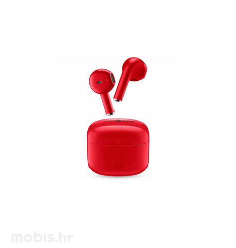 Cellularline Audio Music Sound Slušalice Bluetooth TWS SWAG: crvene