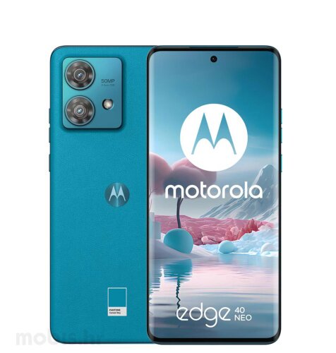 Motorla Edge 40 Neo 12/256 GB: plavi, mobitel
