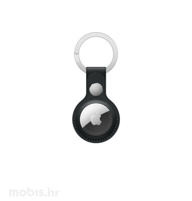 Apple Bluetooth Tracker Airtag Leather Key Ring (MMF93ZM/A) Midnight