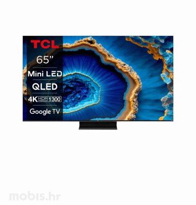 TCL MINI LED TV 65" 65C805, GOOGLE TV