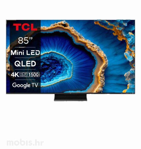 TCL Mini LED TV 85" 85C805, Google TV