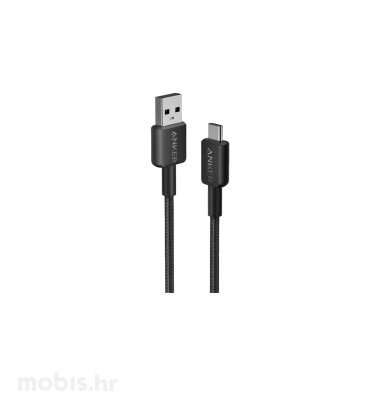 Anker 322 USB-A to USB-C Cable (3FT Braided), adapter