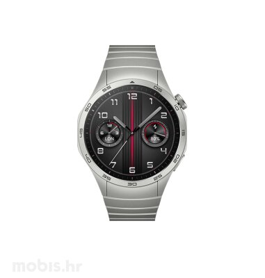 Huawei Watch GT 4 46mm: srebrni