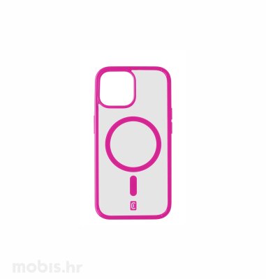 Cellularline Zaštitna Maska Pop Mag, iPhone 15: roza