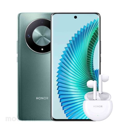HONOR Magic 6 Lite 5G DS 8/256GB: zeleni, mobitel + HONOR Choice Earbuds X5