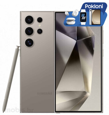 Samsung Galaxy S24 Ultra 12/256: sivi, mobitel + Fit3, Buds FE i Tab A9 WiFi POKLON