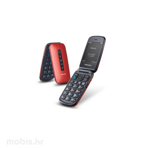 Panasonic KX-TU550EXR: crveni, mobitel