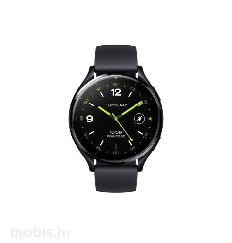 Xiaomi Watch 2: crni, crna narukvica