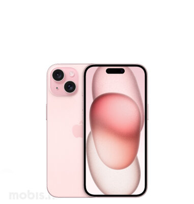 Apple iPhone 15 256GB: rozi, mobitel