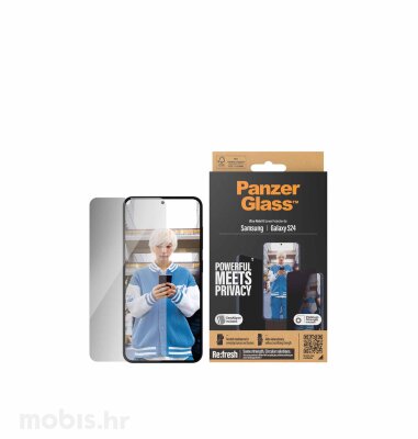 PanzerGlass zaštitno staklo za Samsung Galaxy S24 Ultra, Wide fit privacy