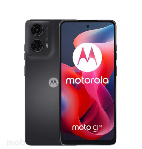 Motorola MOTO G24 8/128 GB: crni, mobitel