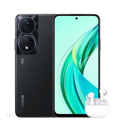 HONOR 90 Smart 5G 4/128 GB: crni, mobitel + HONOR Choice Earbuds X5
