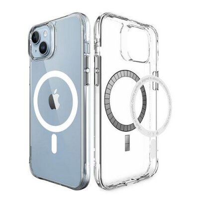 MaxMobile Tpu iPhone 15 plus – drop-proof pure magsafe:prozirna