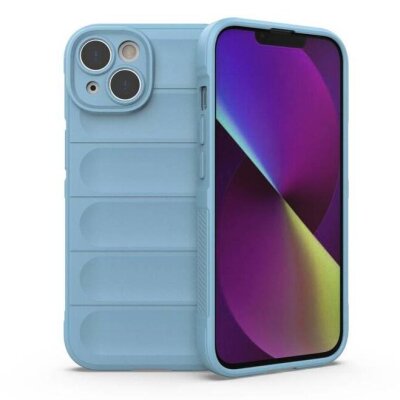 MaxMobile Tpu iPhone 15 pro –  hard protection waves:svijetlo plava