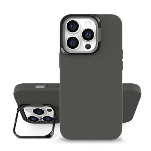 MaxMobile Tpu iPhone 15 – drop-proof capsule:tamno siva