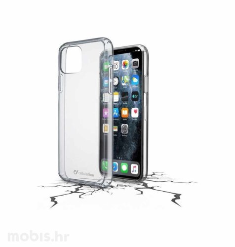 Cellularline plastična zaštita za uređaj Apple iPhone 11 Pro Max: prozirna