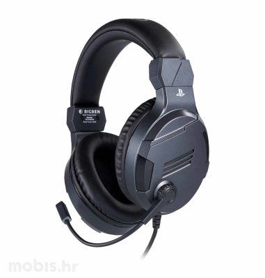 BigBen Stereo Gaming Slušalice V3 za PS4: titanium