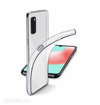 Cellularline silikonska zaštita za uređaj Samsung A41: prozirna
