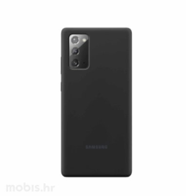 Silikonska maska za Samsung Galaxy Note20: mistično crna