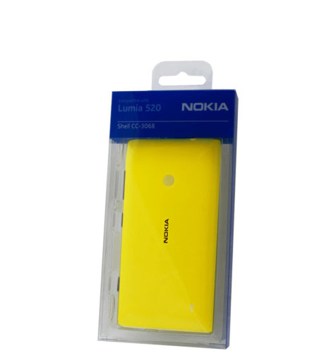 Nokia CC-3068 kućište: žuta  (Lumia 520)