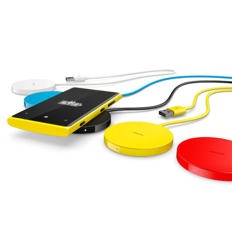 Nokia DT-601 pločica za bežično punjenje:  žuta