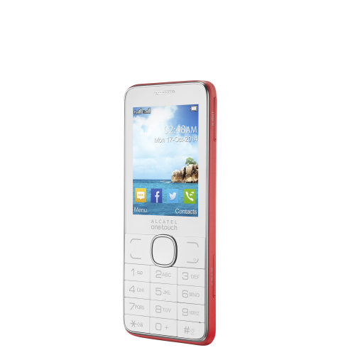 Alcatel 2007 Dual SIM: crvena