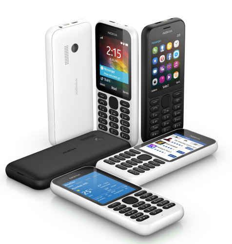 Nokia 215 Dual SIM: crni