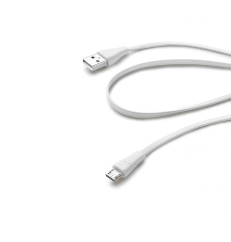 Cellularline kabel micro USB: bijela