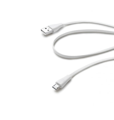 Cellularline kabel micro USB: bijela