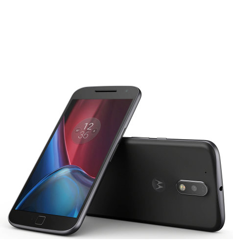 Motorola G4 Plus: crni